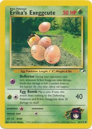 Erika's Exeggcute - 43/132 - Uncommon - Unlimited available at 401 Games Canada