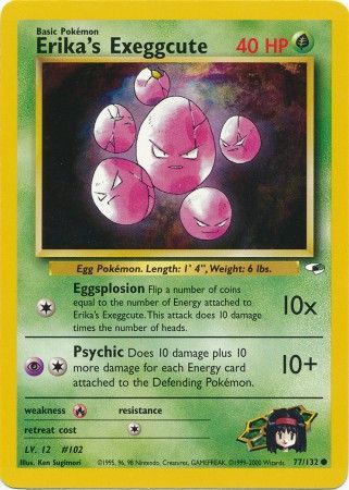 Erika's Exeggcute - 77/132 - Common - Unlimited available at 401 Games Canada