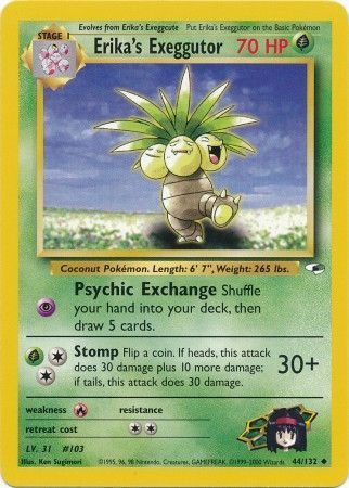 Erika's Exeggutor - 44/132 - Uncommon - Unlimited available at 401 Games Canada