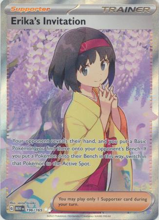 Erika's Invitation - 196/165 - Full Art Ultra Rare available at 401 Games Canada