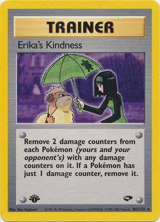 Erika's Kindness - 103/132 - Rare - 1st Edition available at 401 Games Canada