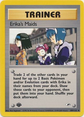 Erika's Maids - 109/132 - Uncommon - 1st Edition available at 401 Games Canada
