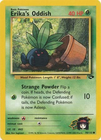 Erika's Oddish - 70/132 - Common - Unlimited available at 401 Games Canada