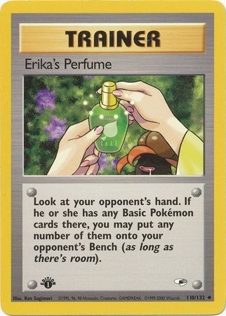 Erika's Perfume - 110/132 - Uncommon - 1st Edition available at 401 Games Canada