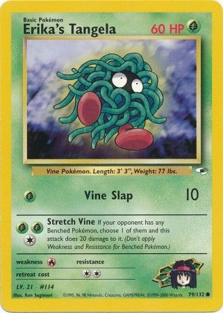 Erika's Tangela - 79/132 - Common - Unlimited available at 401 Games Canada