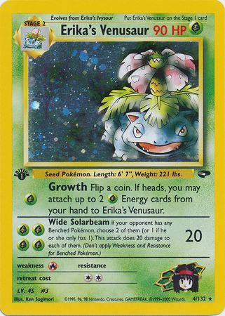 Erika's Venusaur - 4/132 - Holo - 1st Edition available at 401 Games Canada