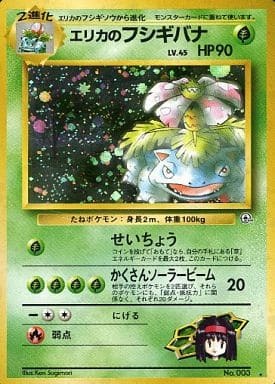 Erika's Venusaur (Japanese) - 003 - Holo Rare