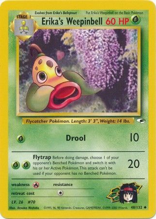 Erika's Weepinbell - 48/132 - Uncommon - Unlimited available at 401 Games Canada