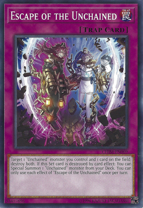 Escape of the Unchained - CHIM-EN069 - Common - Unlimited available at 401 Games Canada