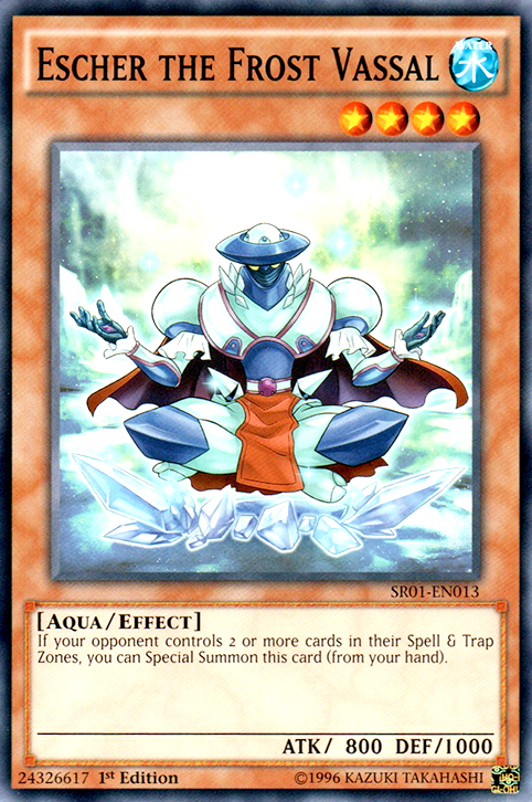 Escher the Frost Vassal - SR01-EN013 - Common - 1st Edition available at 401 Games Canada