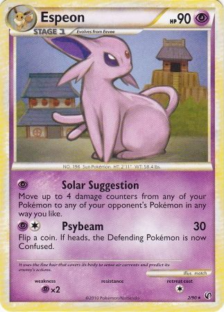 Espeon - 2/90 - Rare - Theme Deck Exclusive available at 401 Games Canada