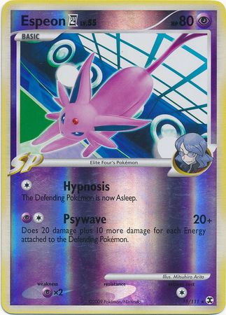 Espeon 4 - 18/111 - Rare - Reverse Holo available at 401 Games Canada