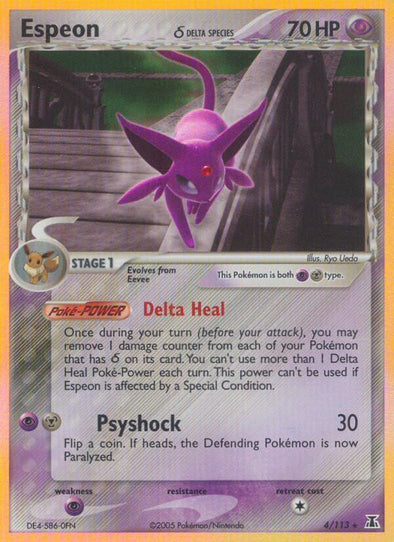 Espeon - 4/113 - Holo Rare available at 401 Games Canada