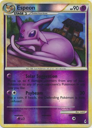 Espeon - 4/95 - Holo Rare - Reverse Holo available at 401 Games Canada