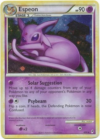 Espeon - 4/95 - Holo Rare available at 401 Games Canada