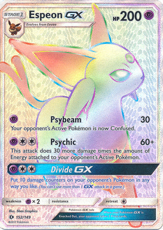 Espeon GX - 152/149 - Hyper Rare available at 401 Games Canada