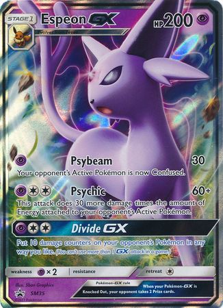 Espeon GX - SM35 - Promo available at 401 Games Canada