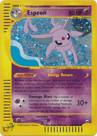 Espeon - H9/H32 - Holo available at 401 Games Canada