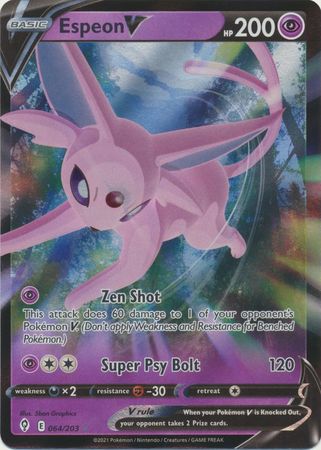 espeon pokemon card value 401 Games Canada - Espeon V - 064/203