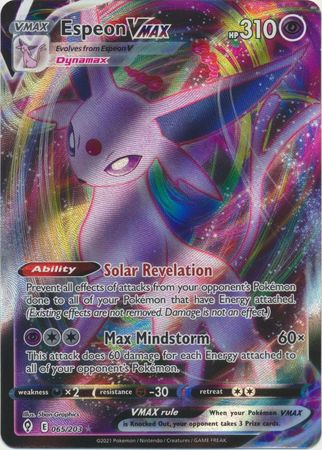 Espeon VMAX - 065/203 - Ultra Rare available at 401 Games Canada