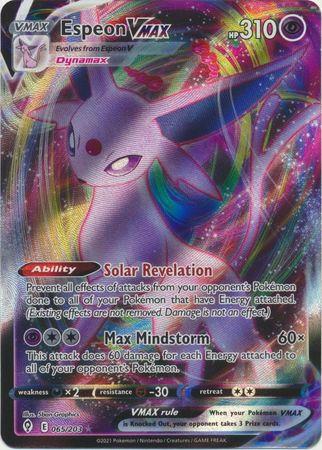 Espeon VMAX - 065/203 - Ultra Rare available at 401 Games Canada