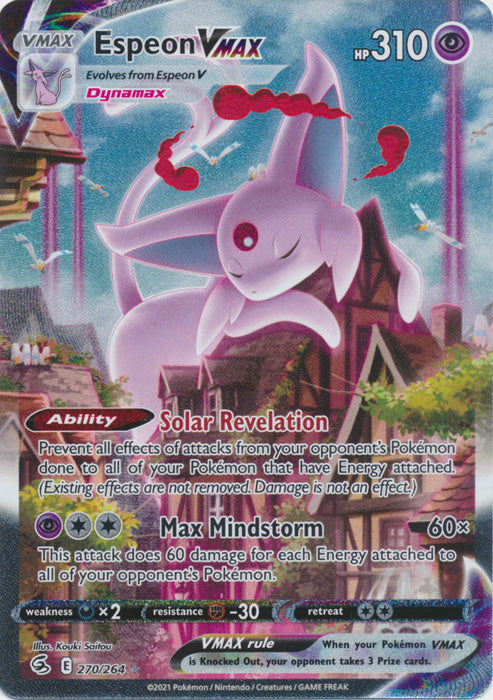 Espeon VMAX - 270/264 - Alternate Art Secret Rare available at 401 Games Canada