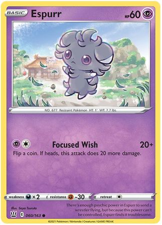 Espurr - 060/163 - Common available at 401 Games Canada