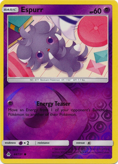 Espurr - 44/131 - Common - Reverse Holo available at 401 Games Canada