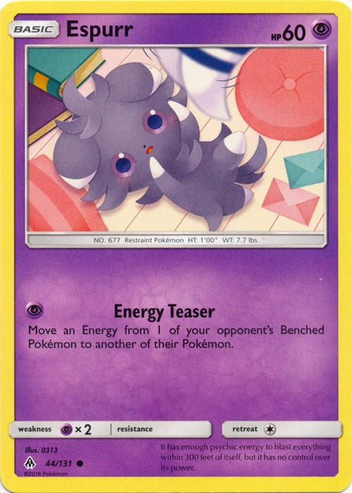 Espurr - 44/131 - Common available at 401 Games Canada