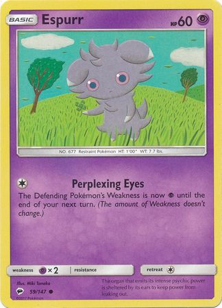 Espurr - 59/147 - Common available at 401 Games Canada