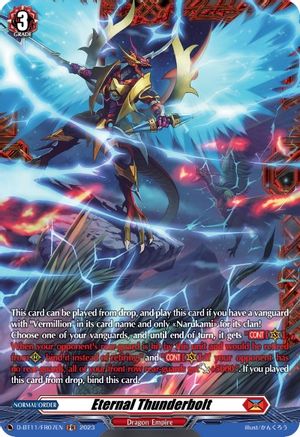 Eternal Thunderbolt - D-BT11/FR07EN - Frame Rare available at 401 Games Canada