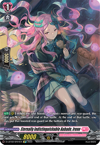 Eternally Indistinguishable Aubade, Irene - D-LBT02/SP24 - SP available at 401 Games Canada