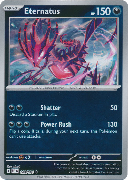 Eternatus - 069/094 - Uncommon - Reverse Holo