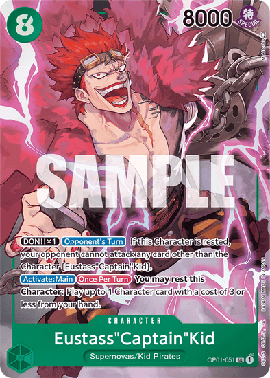 Eustass"Captain"Kid (Parallel) - OP01-051 - Super Rare available at 401 Games Canada