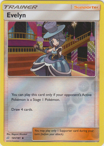Evelyn - 141/181 - Uncommon - Reverse Holo available at 401 Games Canada