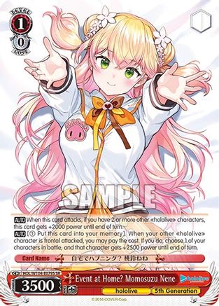 Event at Home? Momosuzu Nene (SR) - HOL/W104-E079S - Super Rare available at 401 Games Canada