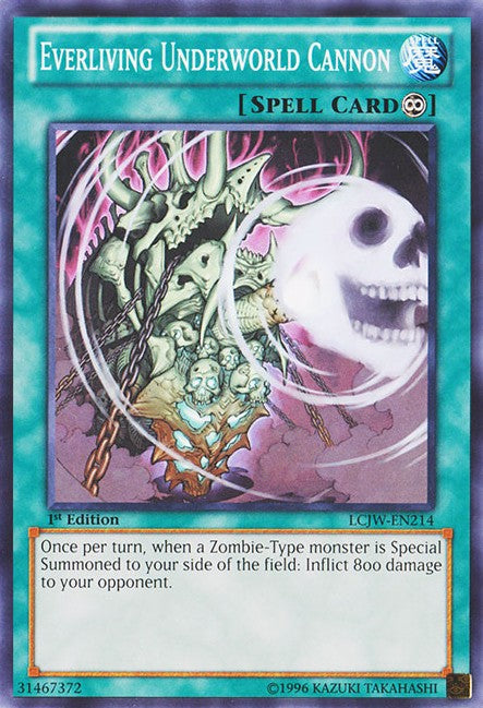 Everliving Underworld Cannon - LCJW-EN214 - Common - 1st Edition available at 401 Games Canada