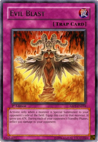 Evil Blast - ABPF-EN094 - Rare - 1st Edition available at 401 Games Canada