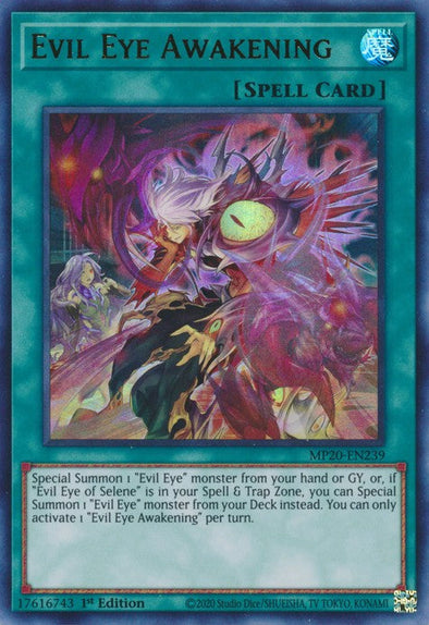 Evil Eye Awakening - MP20-EN239 - Ultra Rare - 1st Edition available at 401 Games Canada