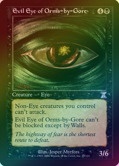 Evil Eye of Orms-by-Gore - Timeshifted (Foil) (TSP) available at 401 Games Canada