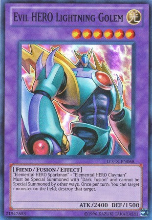 Evil HERO Lightning Golem - LCGX-EN068 - Super Rare - Unlimited available at 401 Games Canada