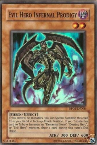 Evil Hero Infernal Prodigy - DP06-EN008 - Super Rare - Unlimited available at 401 Games Canada