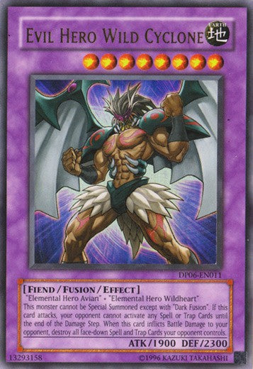Evil Hero Wild Cyclone - DP06-EN011 - Ultra Rare - Unlimited available at 401 Games Canada