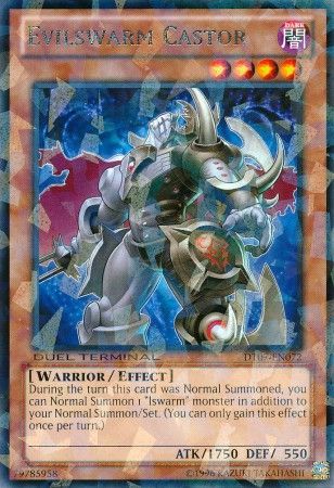 Evilswarm Castor - DT07-EN072 - Rare Parallel Rare available at 401 Games Canada