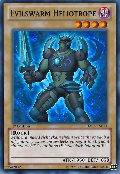 Evilswarm Heliotrope - HA07-EN011 - Super Rare - 1st Edition available at 401 Games Canada