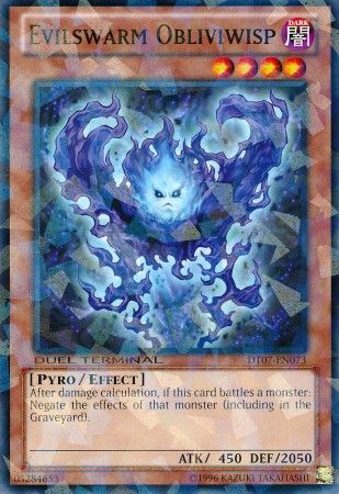 Evilswarm Obliviwisp - DT07-EN073 - Normal Parallel Rare available at 401 Games Canada