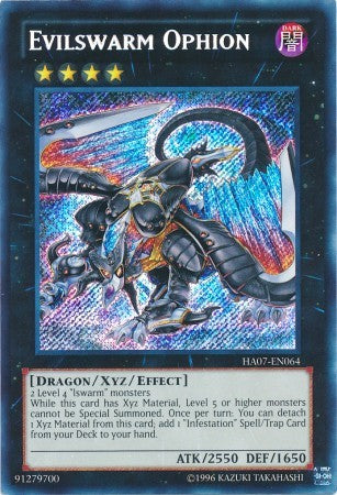 Evilswarm Ophion - HA07-EN064 - Secret Rare - Unlimited available at 401 Games Canada