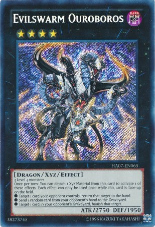 Evilswarm Ouroboros - HA07-EN065 - Secret Rare - Unlimited available at 401 Games Canada