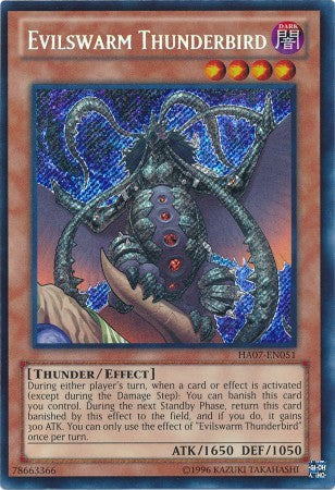 Evilswarm Thunderbird - HA07-EN051 - Secret Rare - Unlimited available at 401 Games Canada