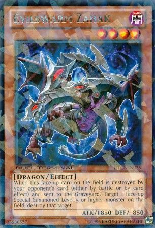 Evilswarm Zahak - DT07-EN025 - Rare Parallel Rare available at 401 Games Canada